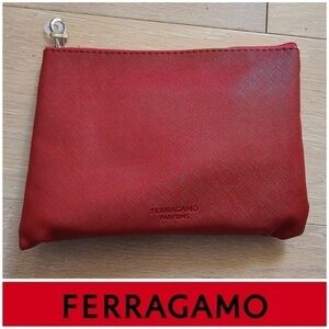 FERRAGAMO × Turkish Airlines Travel amenities pouch